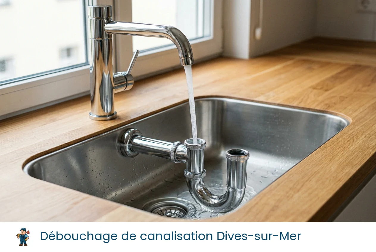 Débouchage de canalisation à Dives-sur-Mer