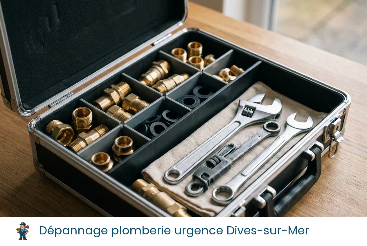 Dépannage plomberie urgence à Dives-sur-Mer