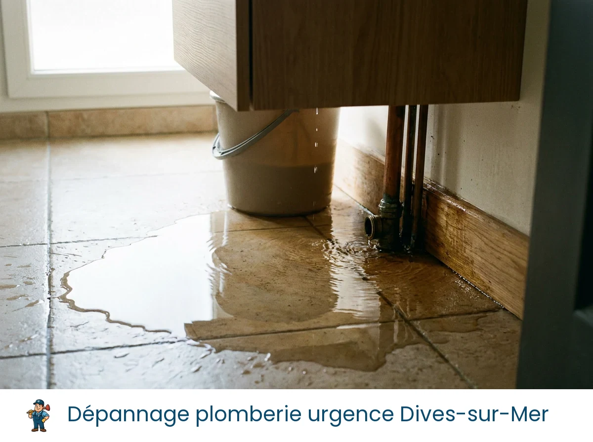 Dépannage plomberie urgence à Dives-sur-Mer