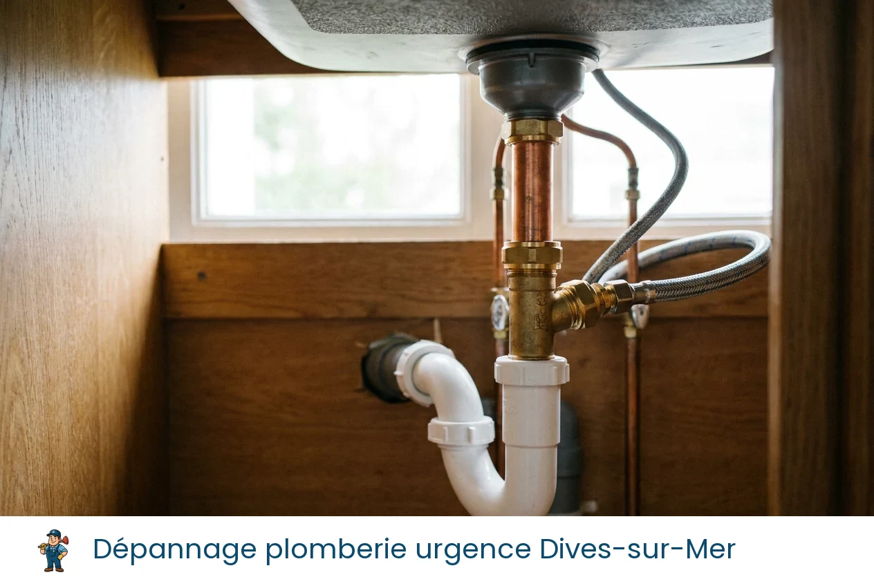 Dépannage plomberie urgence à Dives-sur-Mer