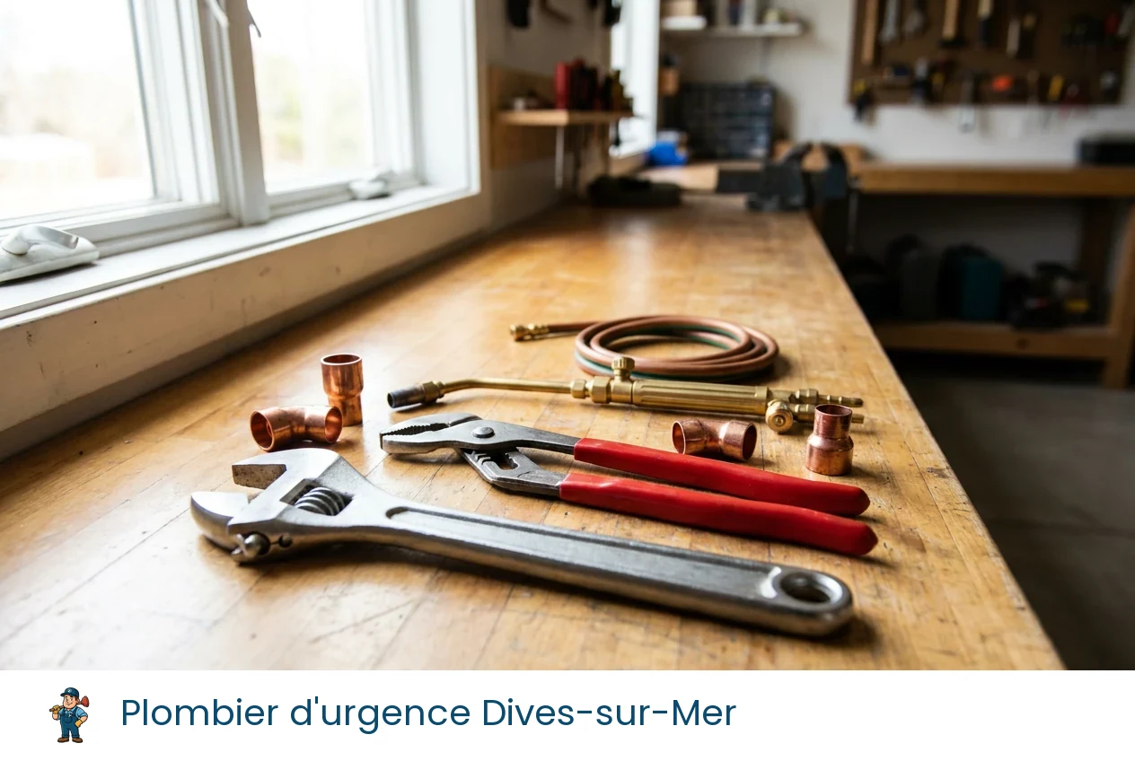 Plombier d'urgence à Dives-sur-Mer