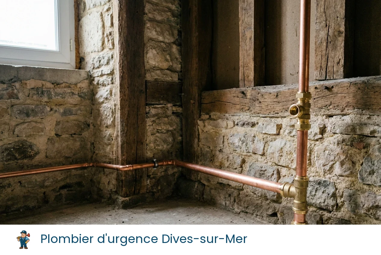 Plombier d'urgence à Dives-sur-Mer