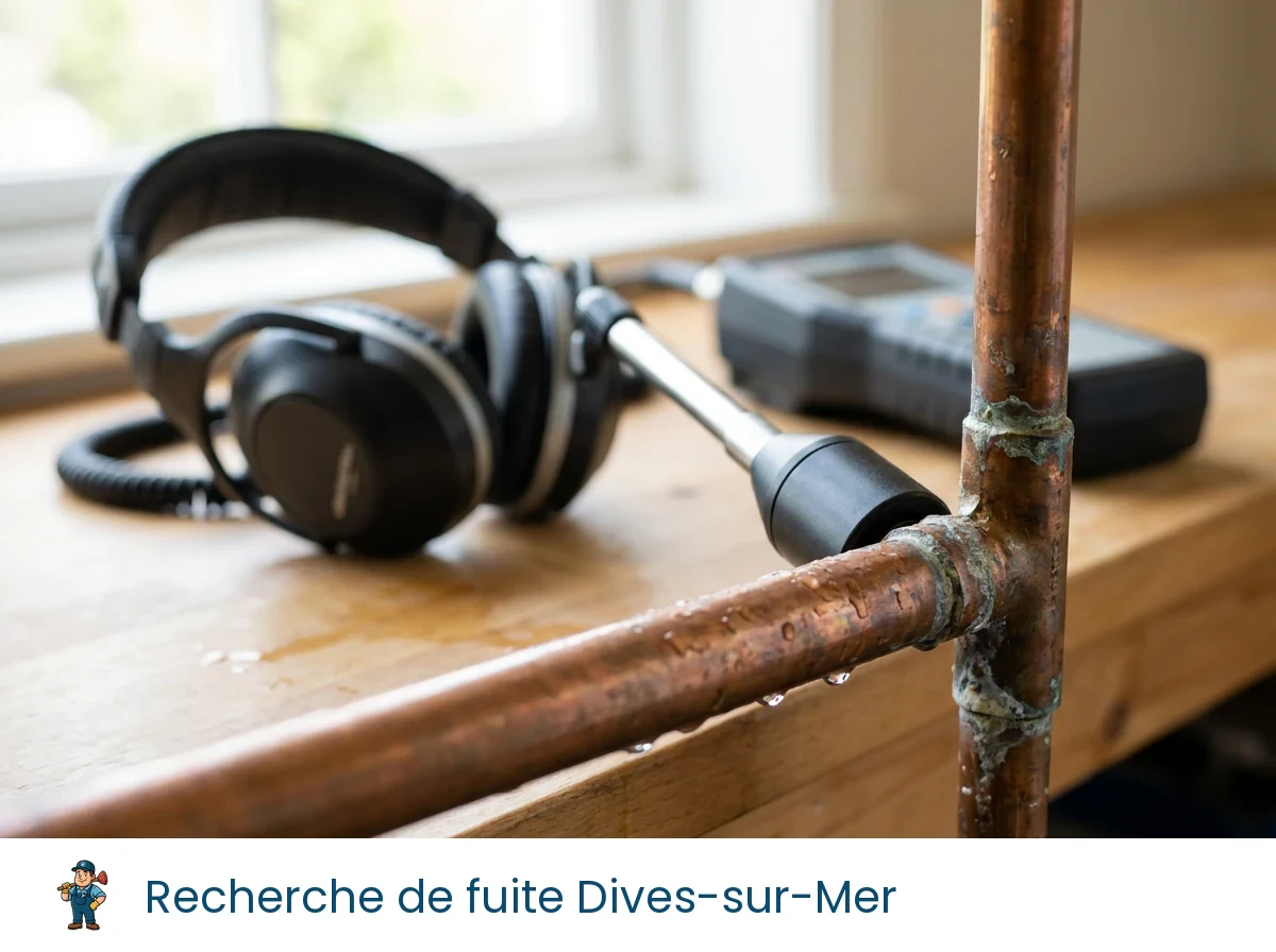 Recherche de fuite à Dives-sur-Mer