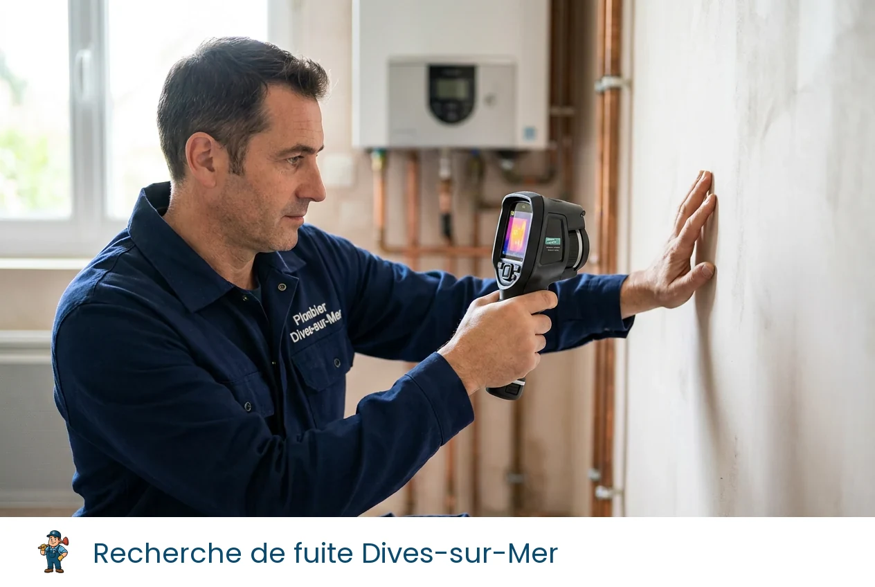 Recherche de fuite à Dives-sur-Mer