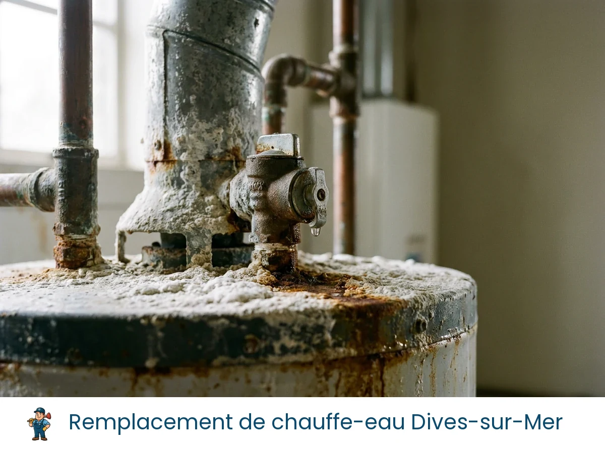 Remplacement de chauffe-eau à Dives-sur-Mer