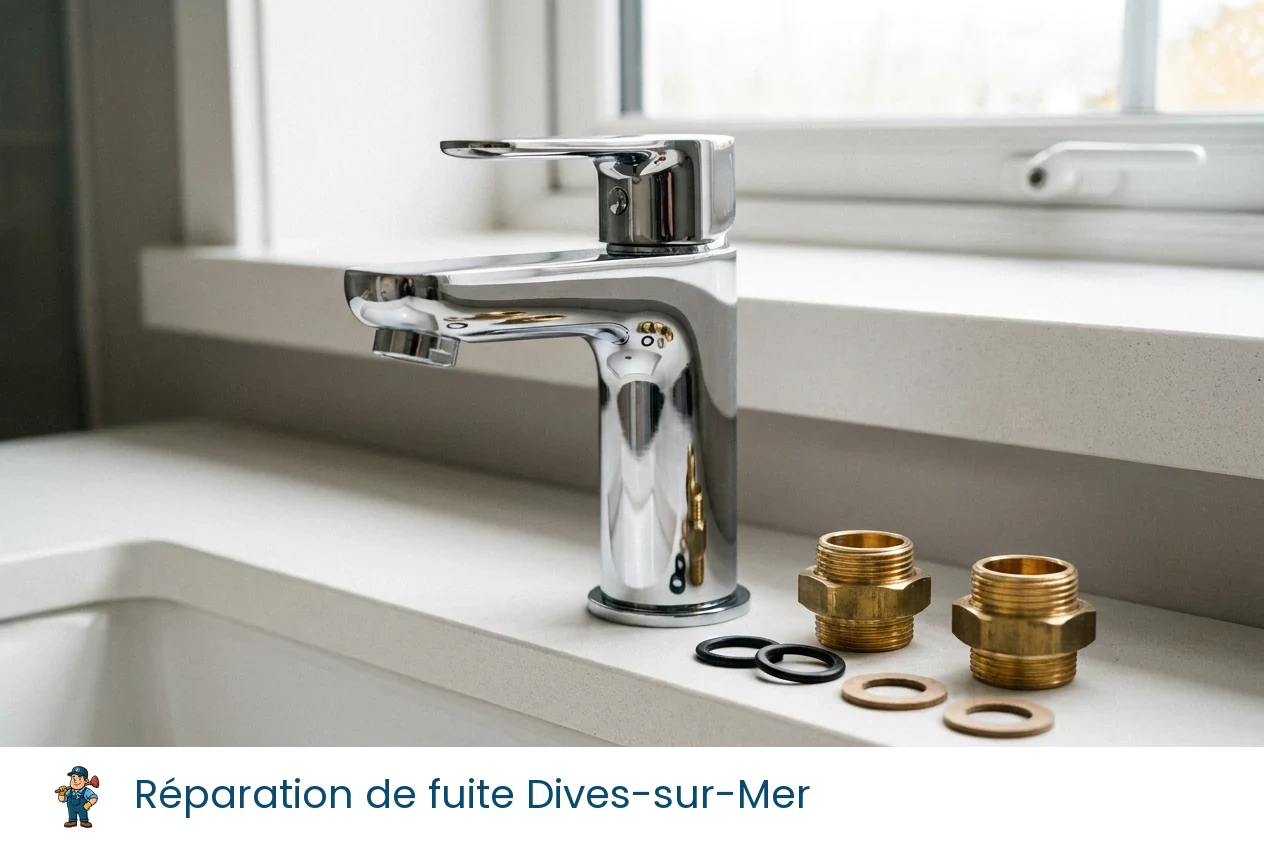 Réparation de fuite à Dives-sur-Mer