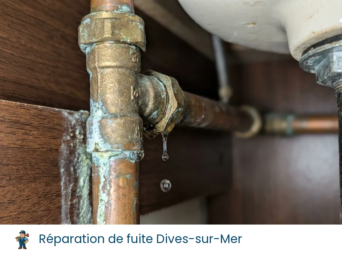 Réparation de fuite à Dives-sur-Mer