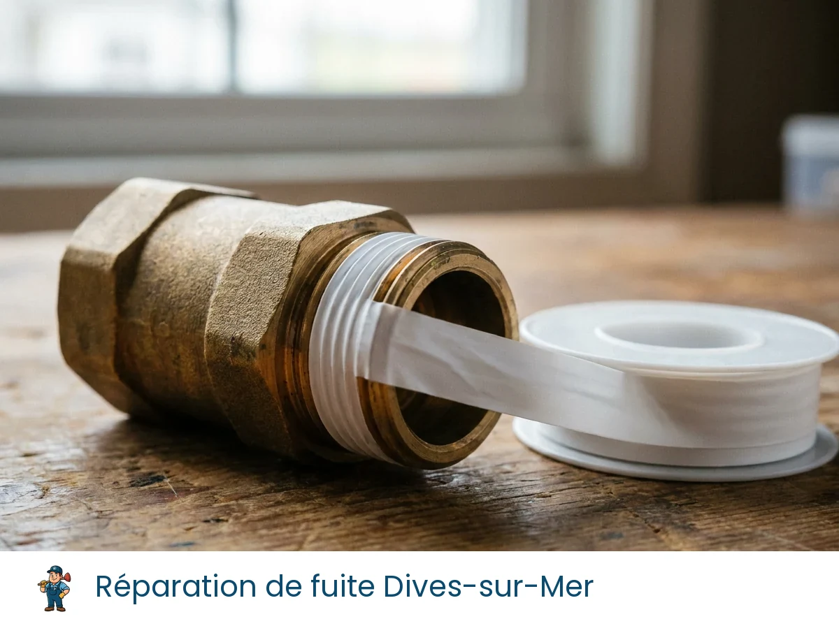 Réparation de fuite à Dives-sur-Mer